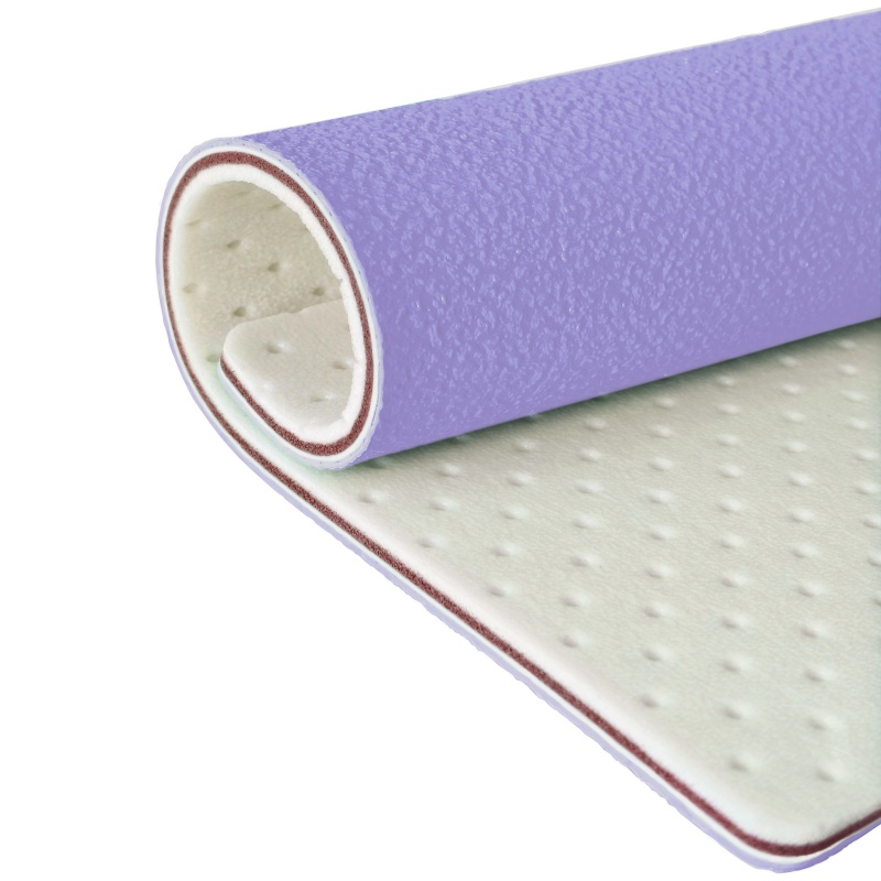 Violet Color Badminton Court Flooring